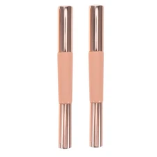 2pcs Double Sided Silicone Lip Brush Concealer Applicator For Makeup Use