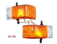 Pair Front Corner Indicators Lights Fits Toyota Dyna Bu 60 85 96 1984 - 1995 Pair Front Corner Indicators Lights Fits Toyota Dyna Bu 60 85 96 1984 - 1995