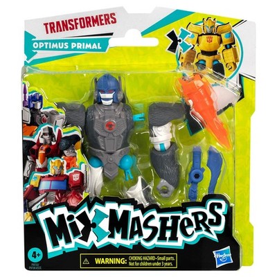 Mix Mashers Transformers Optimus Primal & Match Actionfigur Spielzeug Ovp Neu