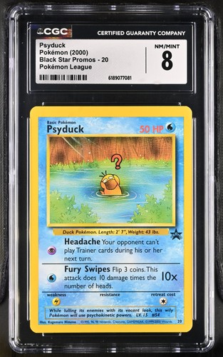 Psyduck graded CGC 8 for sale on eBay
