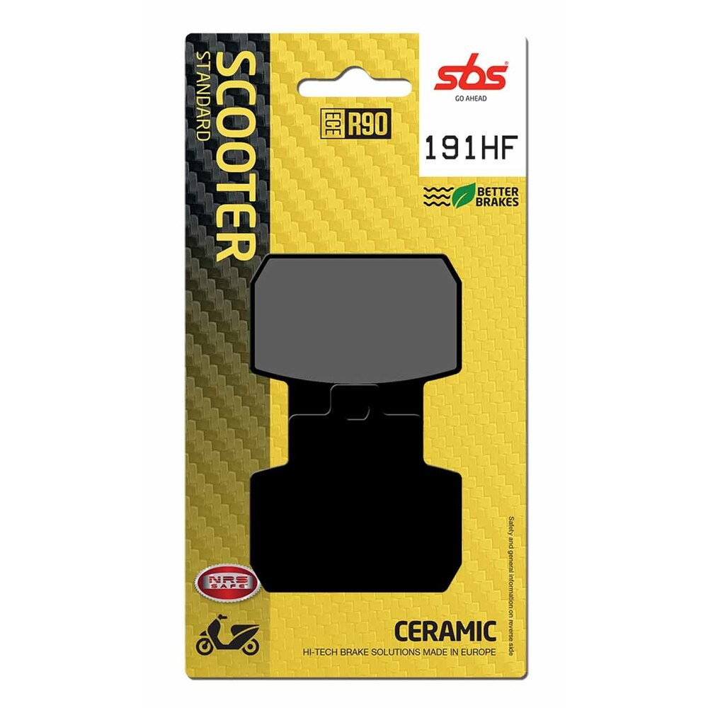 Free Shipping SBS P191-HF Brake Pad For Motorcycle Parts Accessories