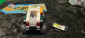 LEGO City 60145 Dune Buggy and 60146 Stunt Truck X-Treme With Manuals Minifigs