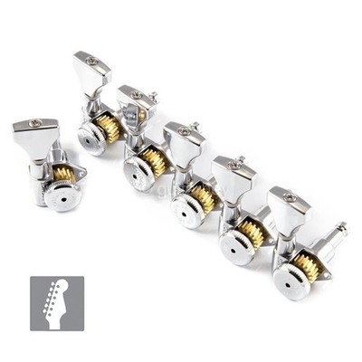 Hipshot 6K1GL0C-STAG Grip-Lock Upgrade Kit STAGGERED Open-Gear 6 in line CHROME