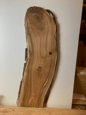 Kirschbaum - Brett 25 mm  gehobelt 75 x 26 cm - NR. 3314 AB