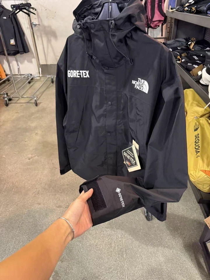 ¡Nuevo! North Face’s Hombre Impermeable Gore-Tex Chaqueta Negra! Talla XXL Foto 2 de 4