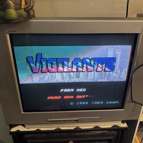 Vigilante (Turbo Grafx 16 TG16) Complete CIB Tested Working