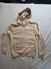 Nike Sportswear Club Fleece Womens Pullover Hoodie Beige Tan XS Extra Small