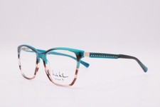 NEW NICOLE MILLER RESORT EDEN ROC C02 BLUE TORTOISE AUTHENTIC EYEGLASSES 54-16