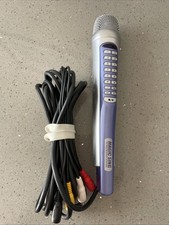 READ Magic Sing ED-9000 All In One Karaoke Microphone w/ RCA cables Untested