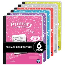 Primary Composition Notebook K-2, Primary Ruled Composition Book, Primary Com...