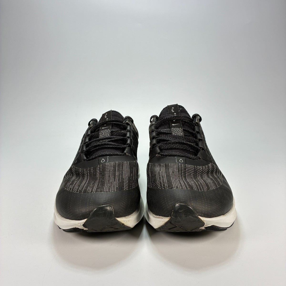 スパイク・シューズ NIKE AIR ZOOM PEGASUS 38 BLACK Nike Air Zoom Pegasus 38 Shield Black Running Shoes DC4074-001