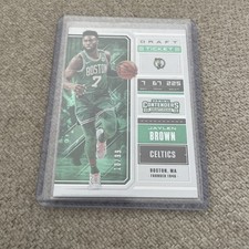 2018-19 Contenders Draft  Jaylen Brown Ticket Green Variation SP /99 Celtics