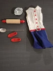 Vintage Mattel Barbie Skipper #1912 Cookie Time Outfit 1963 Fashion