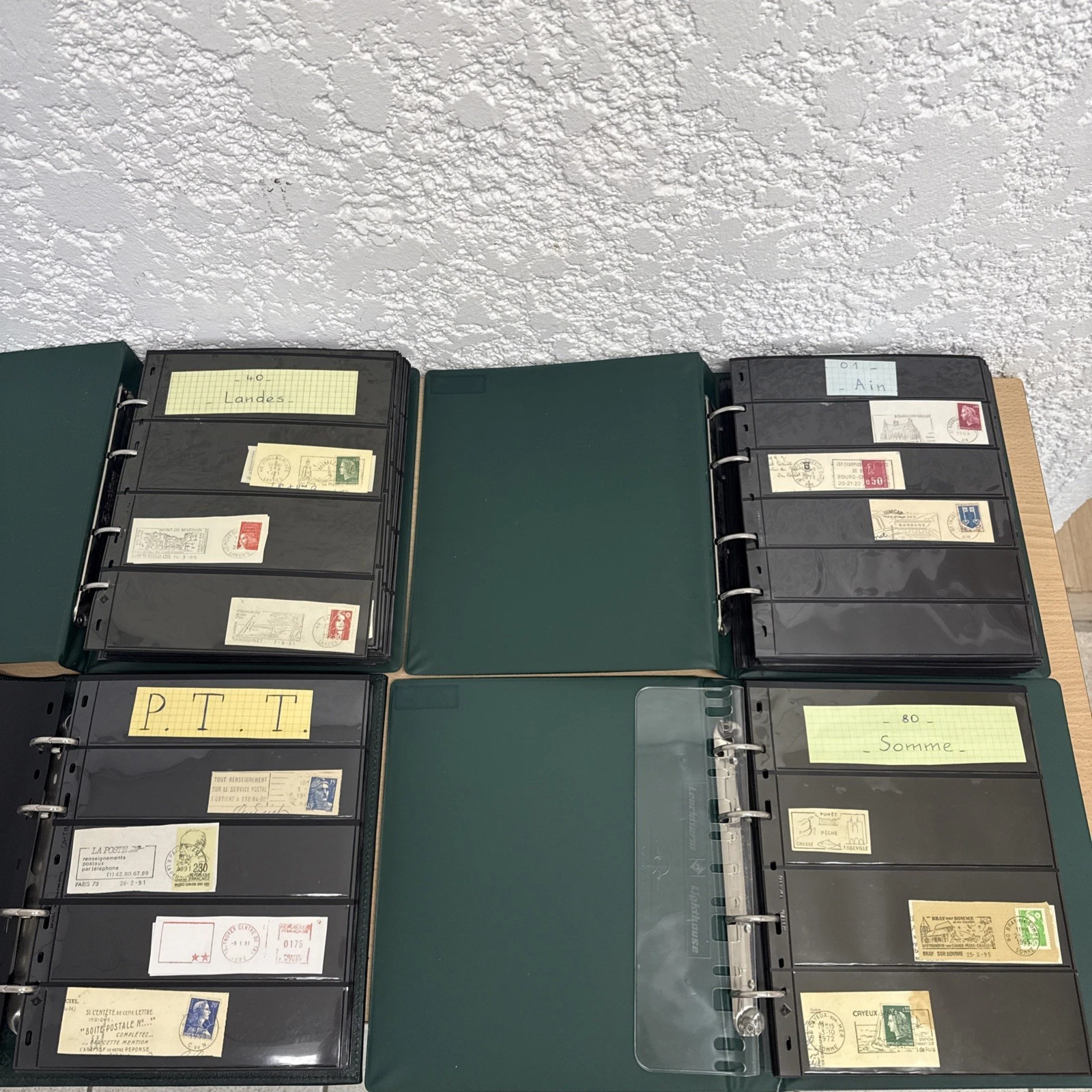 Lot De 4 Albums Flammes Villes Et Flammes Générales Départements