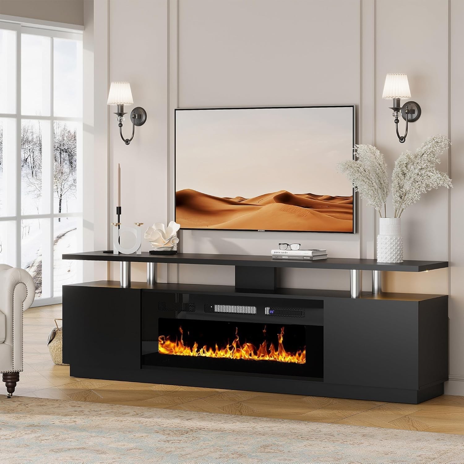 Wood Entertainment Center For 70" Tv