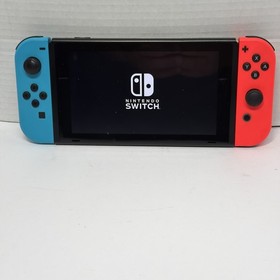 Nintendo Switch (2019 V2 Model) - Joycons, Mario Deluxe, 128GB, Case