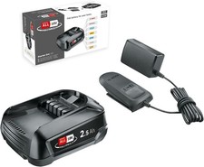 Image of Bosch 18 V Battery and Charger 2.5 Ah (18 V Starter Set, Power for All) Black