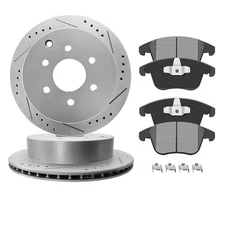 11.25" Rear Ceramic Brake Pads + Rotors For Suzuki Equator Nissan Frontier