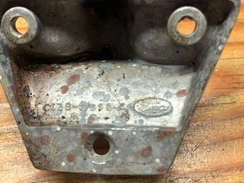 Used Original 1965 MUSTANG CONVERTIBLE SUN VISOR PIVOTS/REAR VIEW MIRROR - Picture 8 of 8