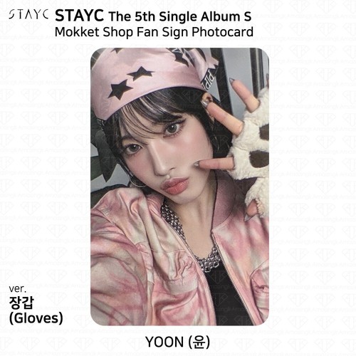 StayC The 5th Single Album S Mokket Shop Fan Schild Event Fotokarte KPOP K-POP - Bild 17 von 23