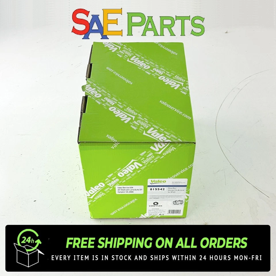 New Valeo 815542 A/C Compressor For 1998-2001 Honda Accord & 1997-1999 Acura CL - Image 2 of 4