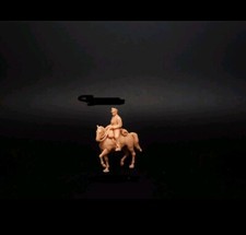 1/72 WWII German Cavalry Commander 1pcs person Plain Soldier