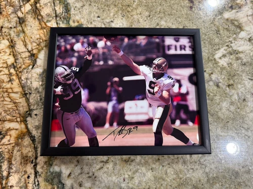 DREW BREES Autographed 8x10 Framed