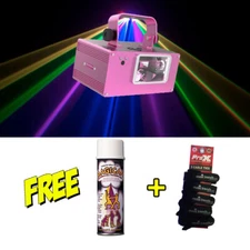 CHAUVET DJ Scorpion Dual RGB ILS Fat Beam Laser w/Free Can Fog & Cable Ties
