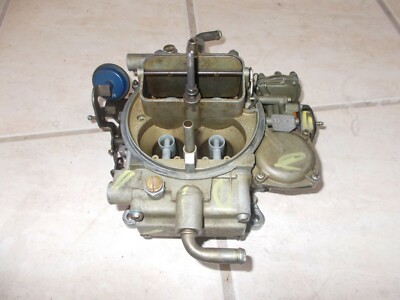 HOLLEY  CARBURETOR  MOTORCRAFT # E5HEDD A6M15 WITH ELECTRIC CHOKE LIST-50259-3