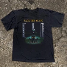 Electric Light Orchestra Face The Music Unisex Black T-shirt Size S-5XL