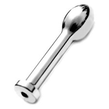 Teardrop Penis Plug, Surgical Steel 2 Inches Hollow Male Urethral Plug