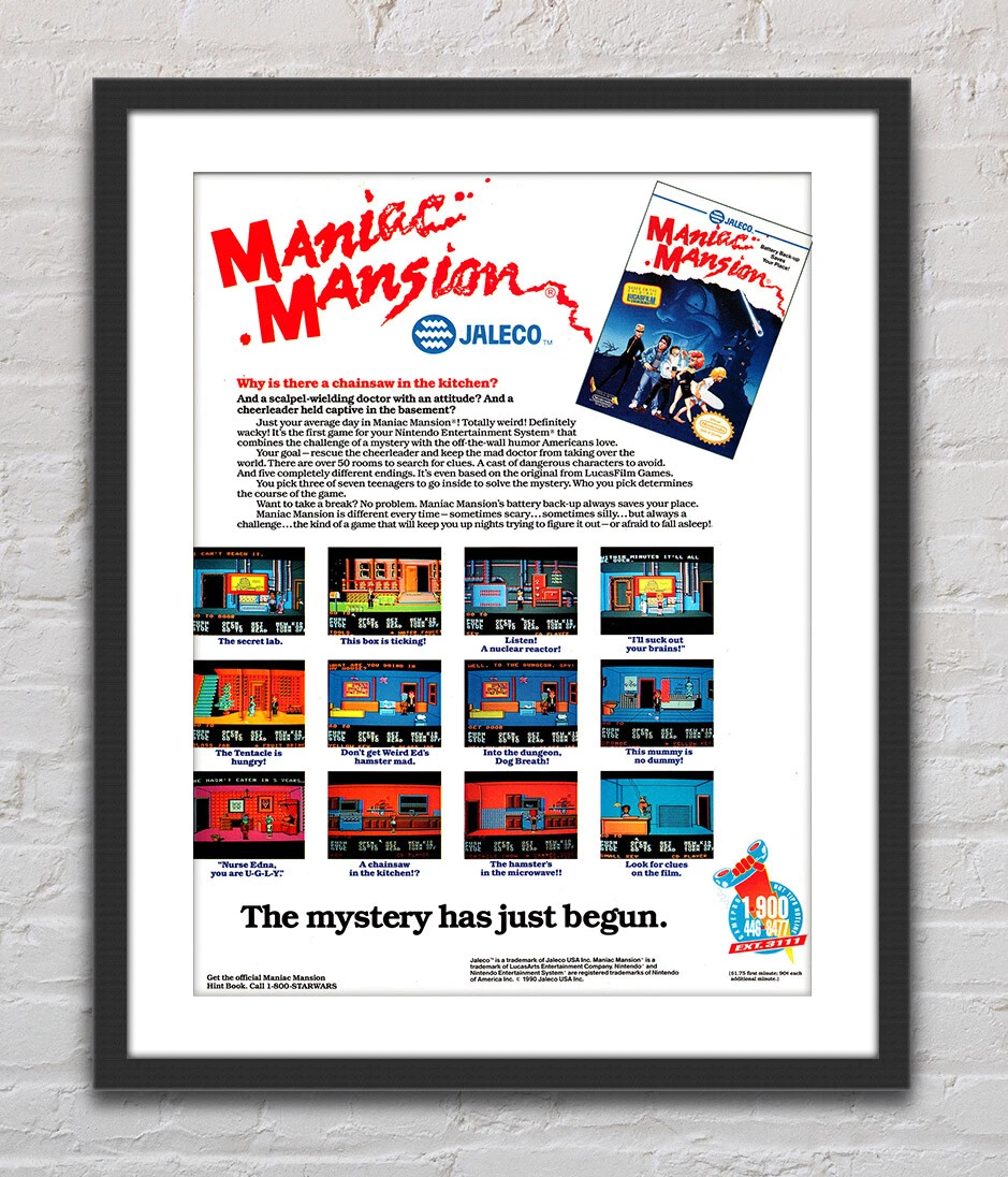 Maniac mansion nintendo deals