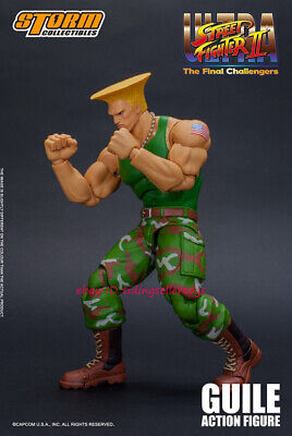 Street Fighter Guile Angel Toys Verde