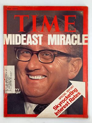 VTG Time Magazine June 10 1974 Henry Kissinger Skyrocketing Interest