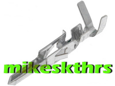 VB. 11 ... 60 x Molex Mini Fit Jr Stecker Kontakte männlich Einsatz Crimp Buchse