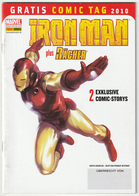   GRATIS COMIC TAG 2010 Iron Man, Panini COMIC-HEFT Z1- *Superhelden *Marvel