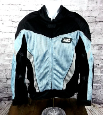 Women's TOUR MASTER INTAKE MOTORCYCLE JACKET, Mesh w/ Pads, biker, Medium 10-12