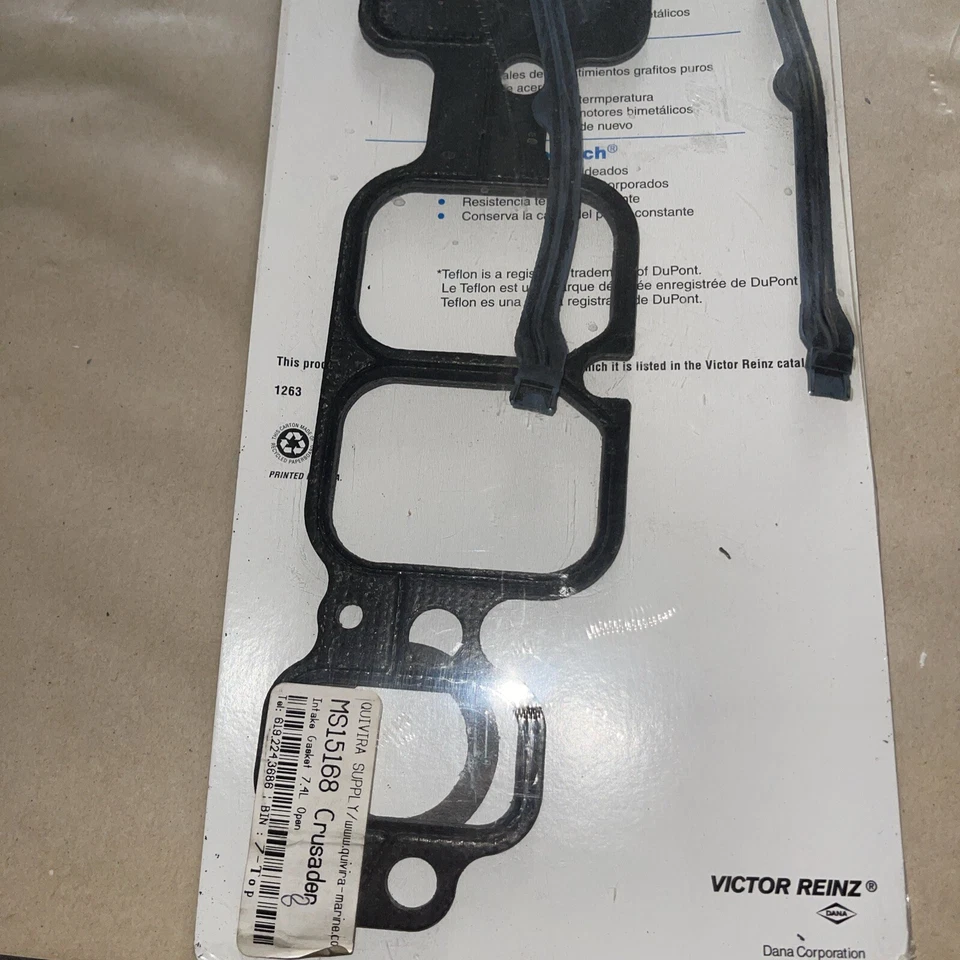 JUNTA DE ADMISIÓN VICTOR REINZ PARA 7,4 L; P/N MS 15168. Foto 3 de 4