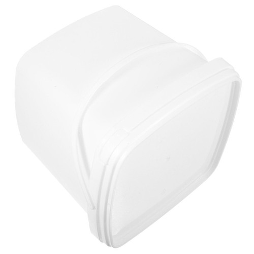 White Plastic Square Barrel Small Water Bucket Empty Paint Cans eBay