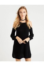 Ae AHH-Mazingly Soft Cold Shoulder Sweater Dress XS NWT 1000000794