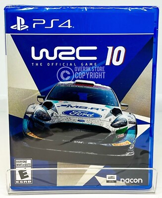 WRC 10 - The Official Game - PS4 - Brand New | Factory Sealed