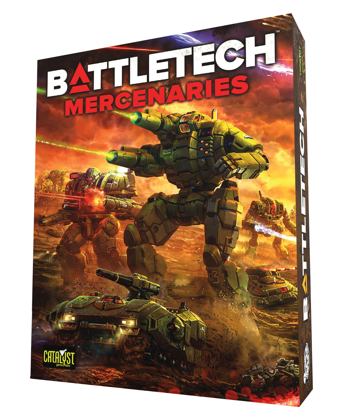 Бокс-сет BattleTech: Mercenaries (стандартное издание)