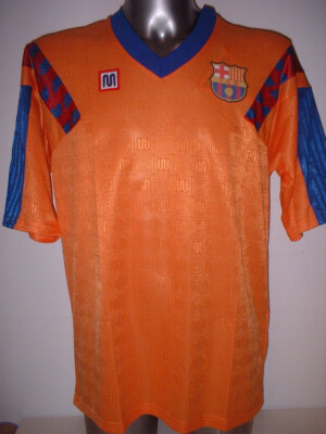 MEYBA 91-92 バルセロナ アウェータイプシャツ XL Meyba Blaugrana Barcelona Away 91-92 Shirt, Orange - Walmart.com