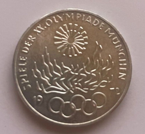 10 Mark Münzen Olympische Spiele 1972 Wert 10 Deutsche Mark Olympische Spiele München 1972 | eBay.de
