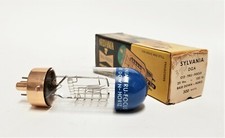 Vintage Sylvania Blue Top Projector Lamp DGA