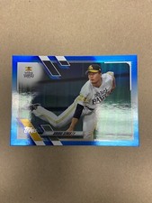 2021 Topps Chrome NPB Koudai Senga Blue Refractor 11/50   SP