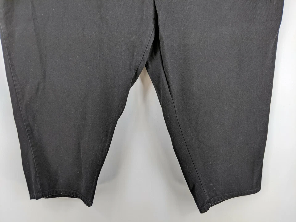 Main Street Blues Casual Pants Women's Plus Size 52x29 Black (v1)   - Image 2 of 4