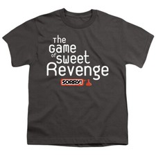 Sorry Kids T-Shirt Sweet Revenge Charcoal Tee