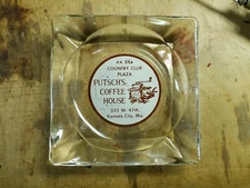 Vintage Putsch's Coffee House Ashtray