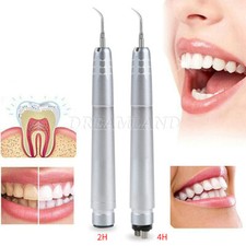 Dental Ultrasonic Air Perio Scaler Handpiece Hygienist 2/4 Holes with 3 Tips